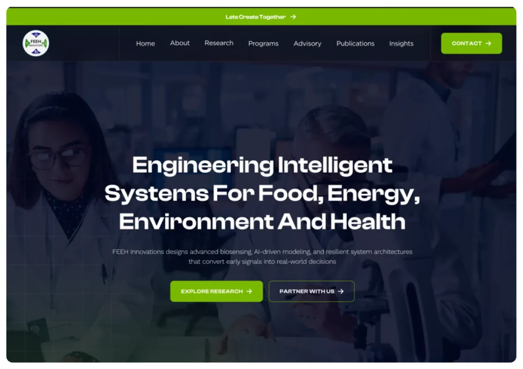 FEEH Innovations Web Design